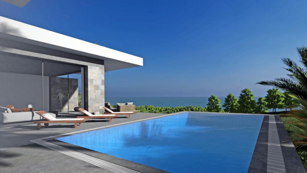 Villa AELITA Residence Esentepe, Kyrenia Nordzypern - Villa mit Pool kaufen Immobilien Investment