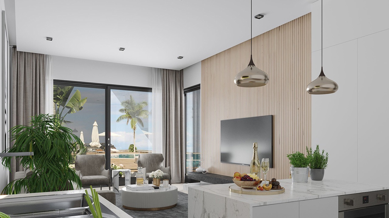 Villa AELITA Residence Esentepe, Kyrenia Nordzypern - Strandnah Wohnung Zypern Immobilien Investment