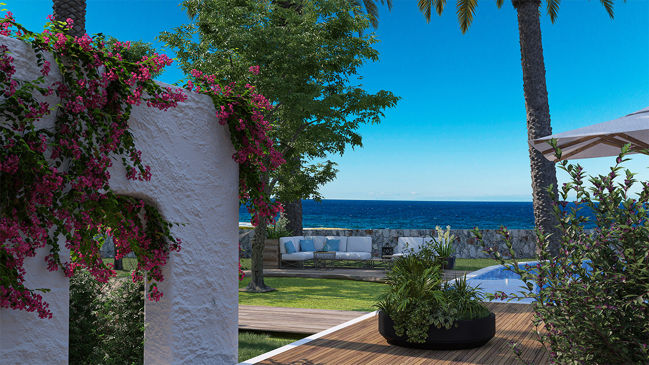 Penthouse Akanthou Resort Tatlisu Nordzypern - Ferienhaus Kapitalanlage Immobilien Investment