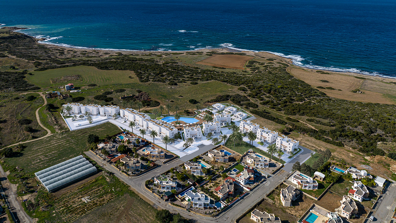 Penthouse Akanthou Resort Tatlisu Nordzypern - Ferienhaus Kapitalanlage Immobilien Investment