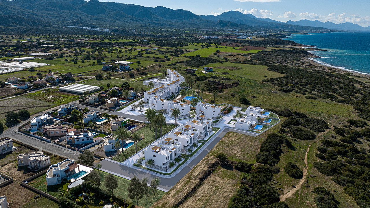 Penthouse Akanthou Resort Tatlisu Nordzypern - Rentabel Vermietung Nordzypern Immobilien Investment