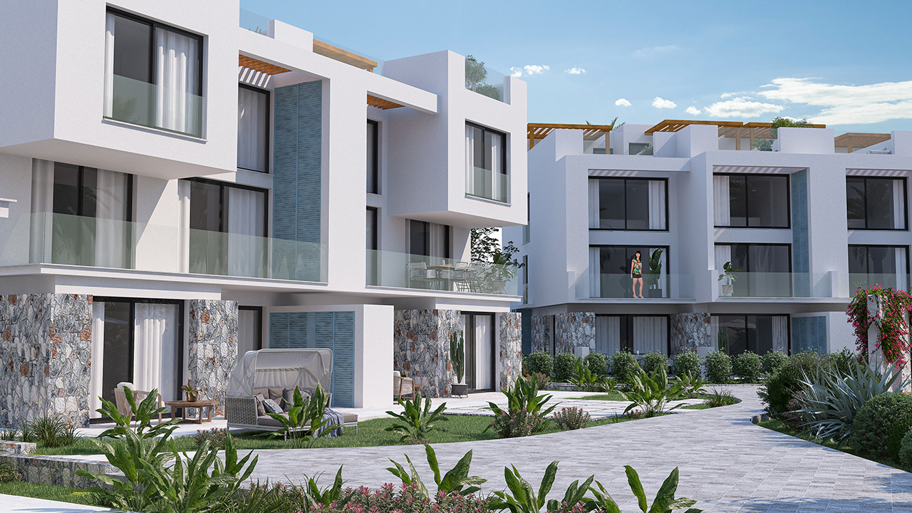 Penthouse Akanthou Resort Tatlisu Nordzypern - Auslandsimmobilie Investment Immobilien Investment