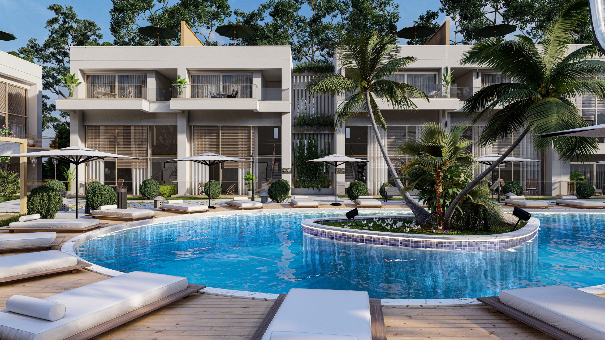 Apartment Albatros View Iskele, Long Beach Nordzypern - Villa mit Pool kaufen Immobilien Investment