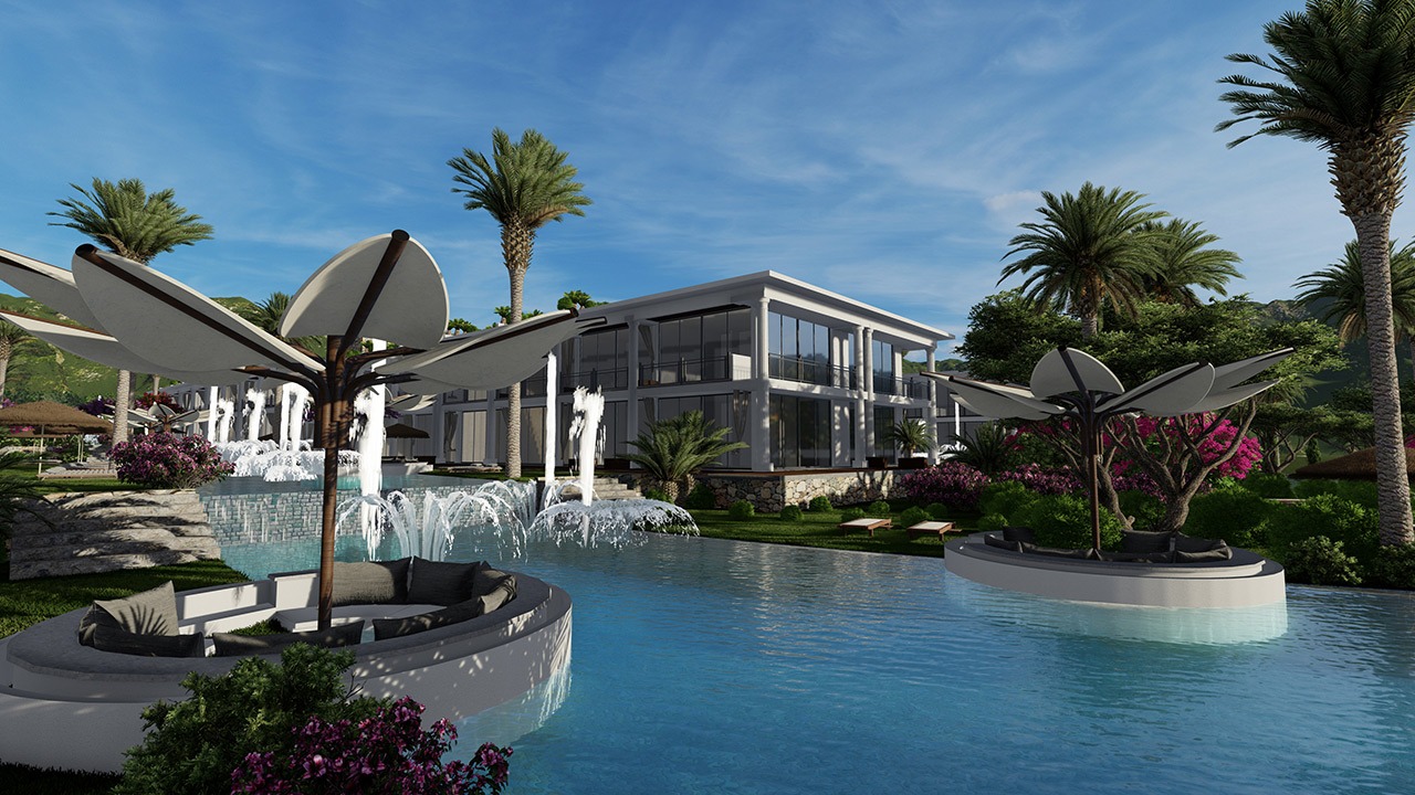 Resort Aloha Beach Resort Tatlısu Nordzypern - Investment Immobilien Zypern Immobilien Investment