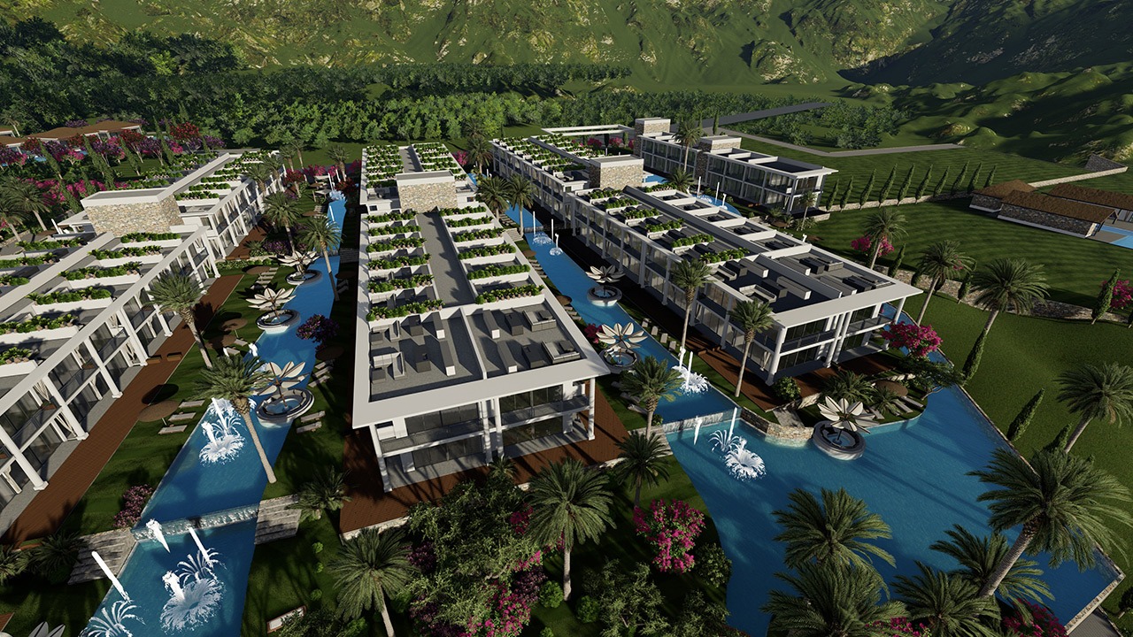 Resort Aloha Beach Resort Tatlısu Nordzypern - Ferienhaus Kapitalanlage Immobilien Investment