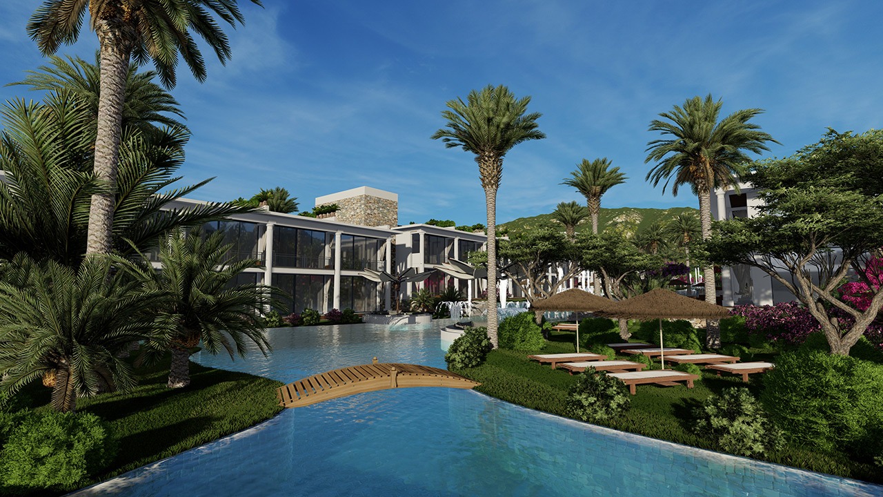 Resort Aloha Beach Resort Tatlısu Nordzypern - Rentabel Vermietung Nordzypern Immobilien Investment
