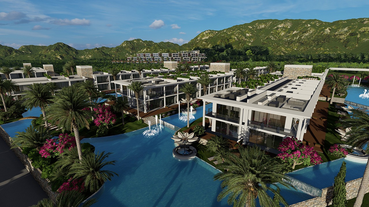 Resort Aloha Beach Resort Tatlısu Nordzypern - Luxusimmobilie kaufen Nordzypern Immobilien Investment