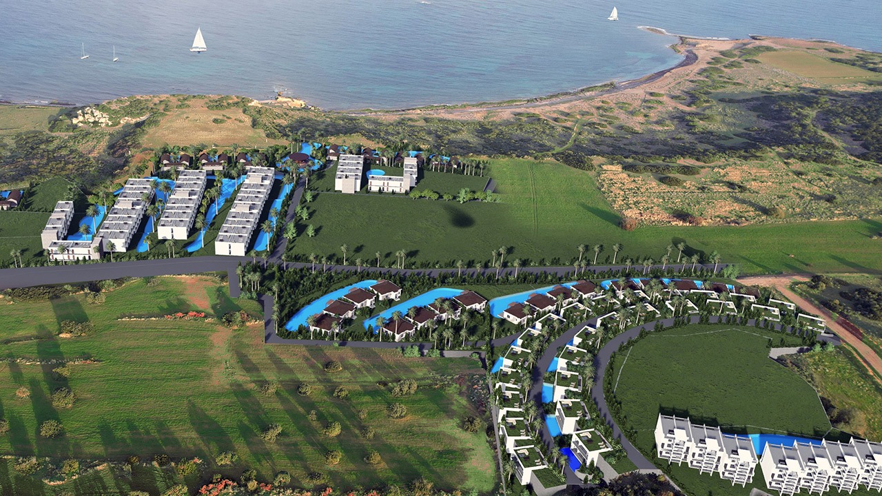 Resort Aloha Beach Resort Tatlısu Nordzypern - Strandnah Wohnung Zypern Immobilien Investment
