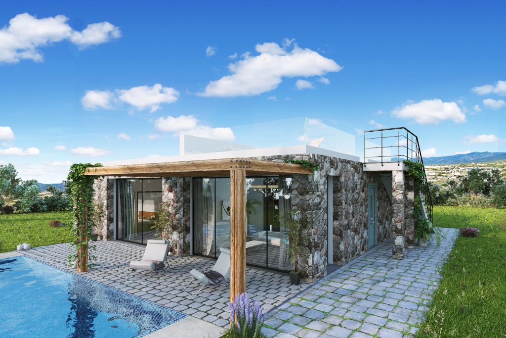 Villa Aqua West Güzelyurt Nordzypern - Ferienhaus Kapitalanlage Immobilien Investment