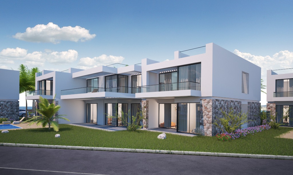 Villa Aqua West Güzelyurt Nordzypern - Strandnah Wohnung Zypern Immobilien Investment