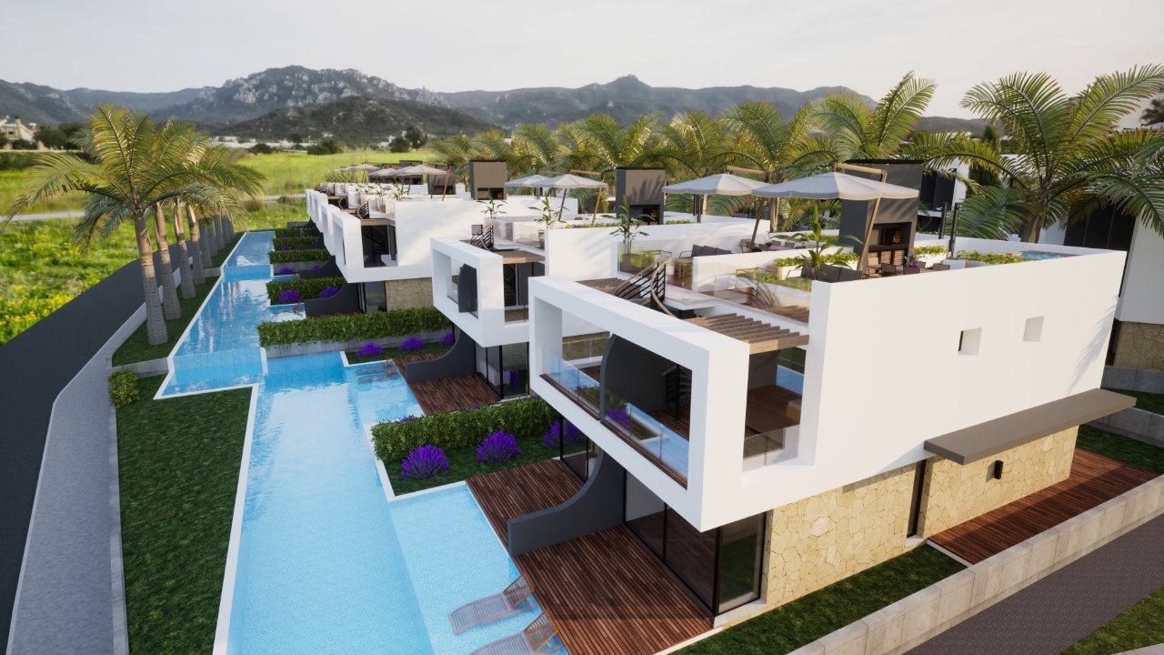 Villa Aurora Bay Tatlısu Nordzypern - Strandnah Wohnung Zypern Immobilien Investment