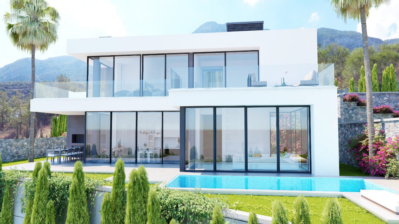 Villa Bella Hills Luxury Bellapais Nordzypern - Villa mit Pool kaufen Immobilien Investment