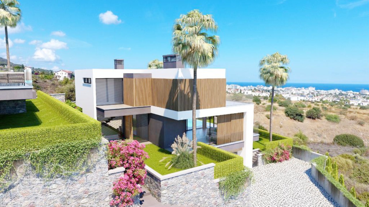 Villa Bella Hills Luxury Bellapais Nordzypern - Strandnah Wohnung Zypern Immobilien Investment