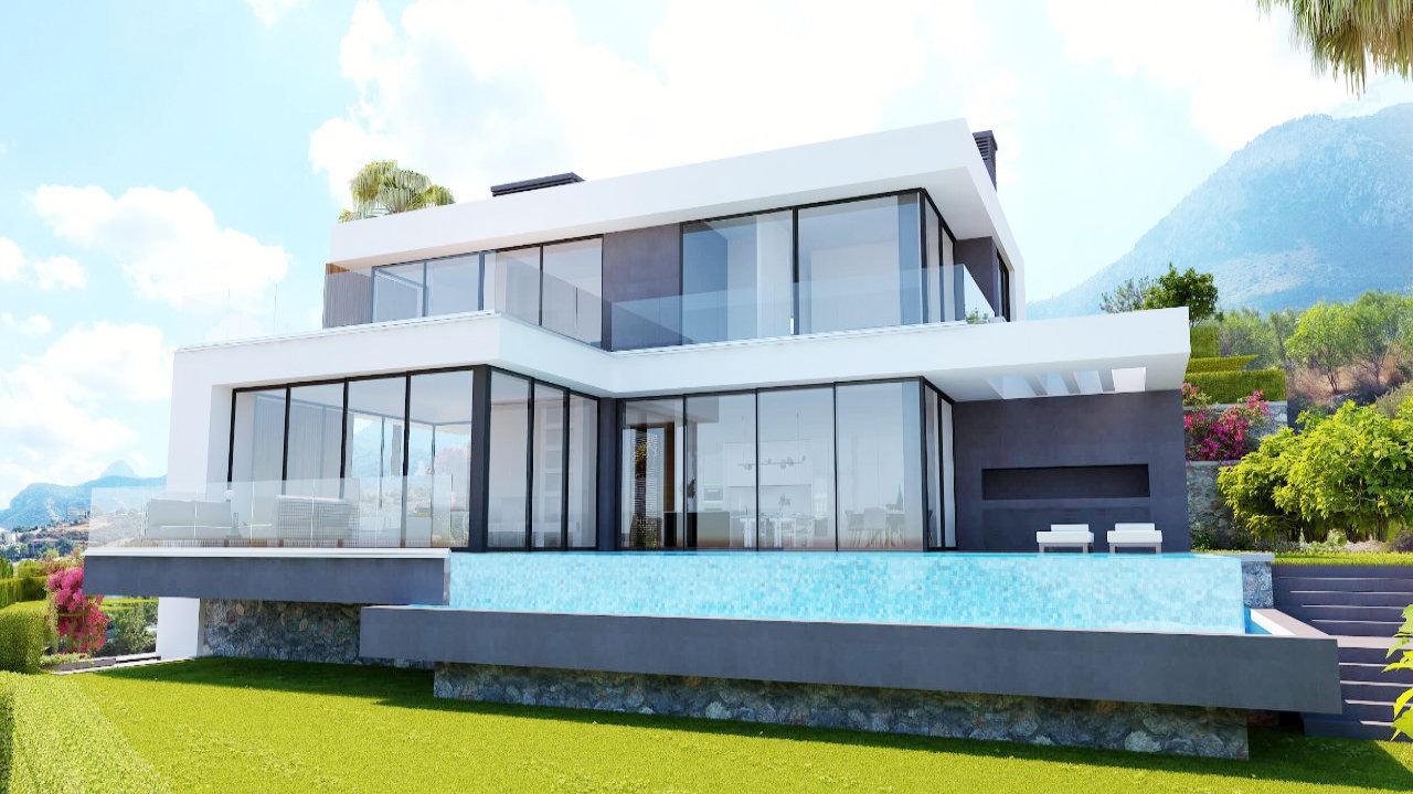 Villa Bella Hills Luxury Bellapais Nordzypern - Villa mit Pool kaufen Immobilien Investment