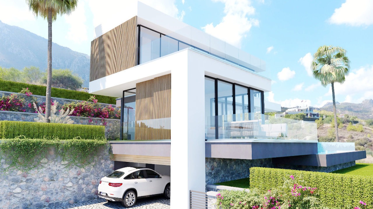 Villa Bella Hills Luxury Bellapais Nordzypern - Ferienhaus Kapitalanlage Immobilien Investment