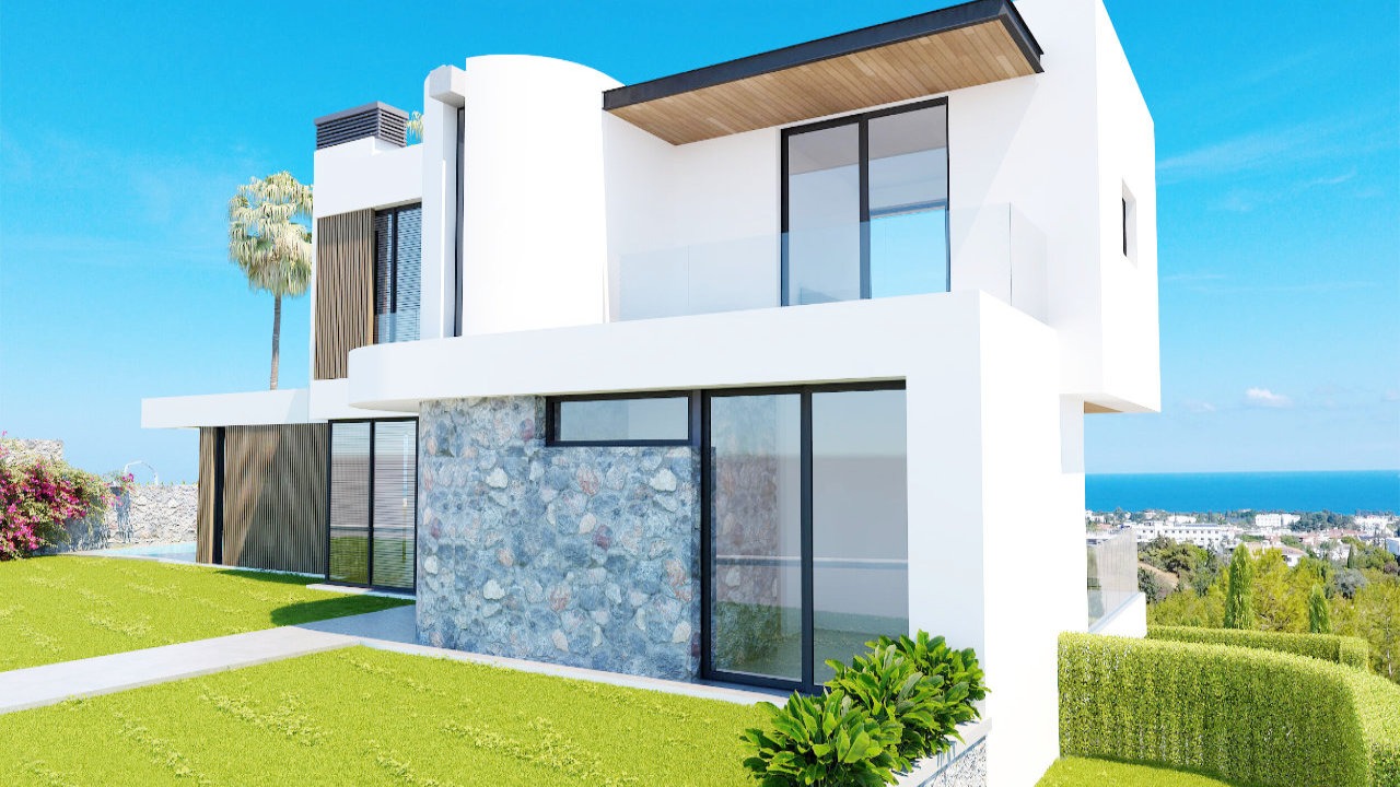 Villa Bella Hills Luxury Bellapais Nordzypern - Villa mit Pool kaufen Immobilien Investment