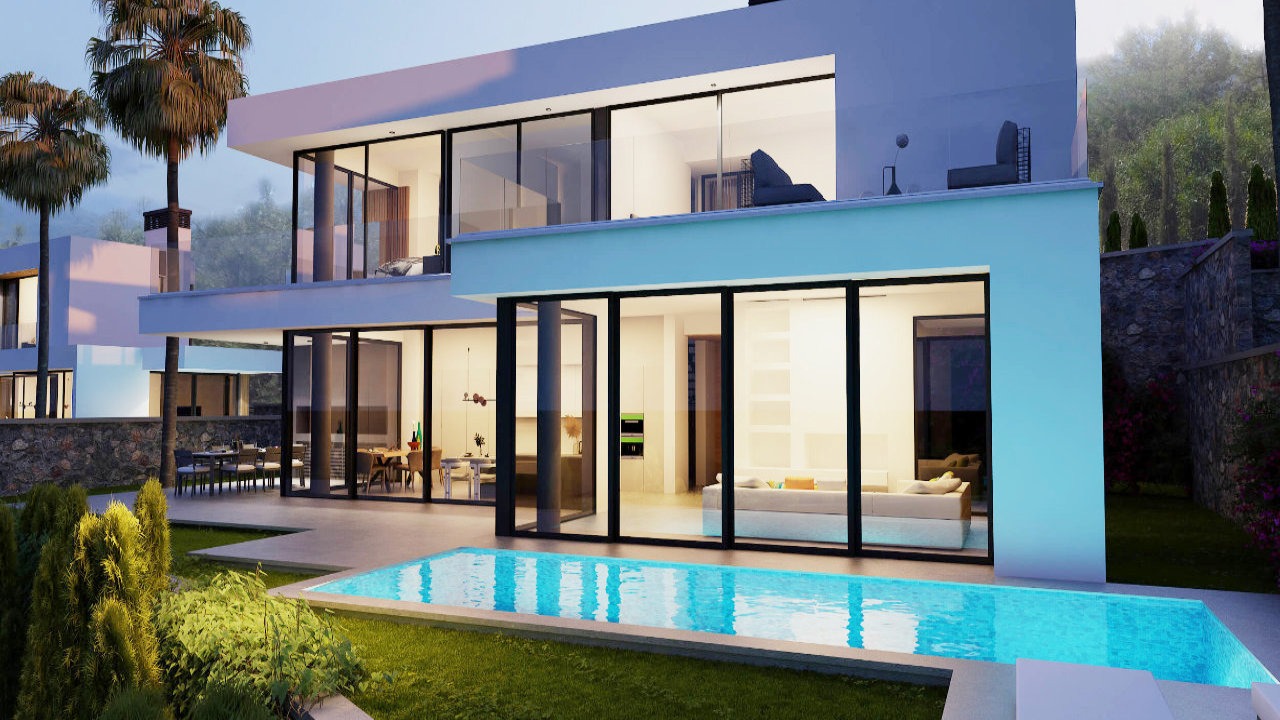 Villa Bella Hills Luxury Bellapais Nordzypern - Strandnah Wohnung Zypern Immobilien Investment