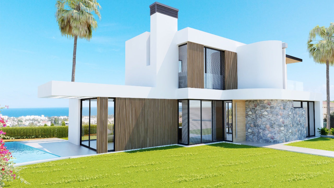 Villa Bella Hills Luxury Bellapais Nordzypern - Rentabel Vermietung Nordzypern Immobilien Investment