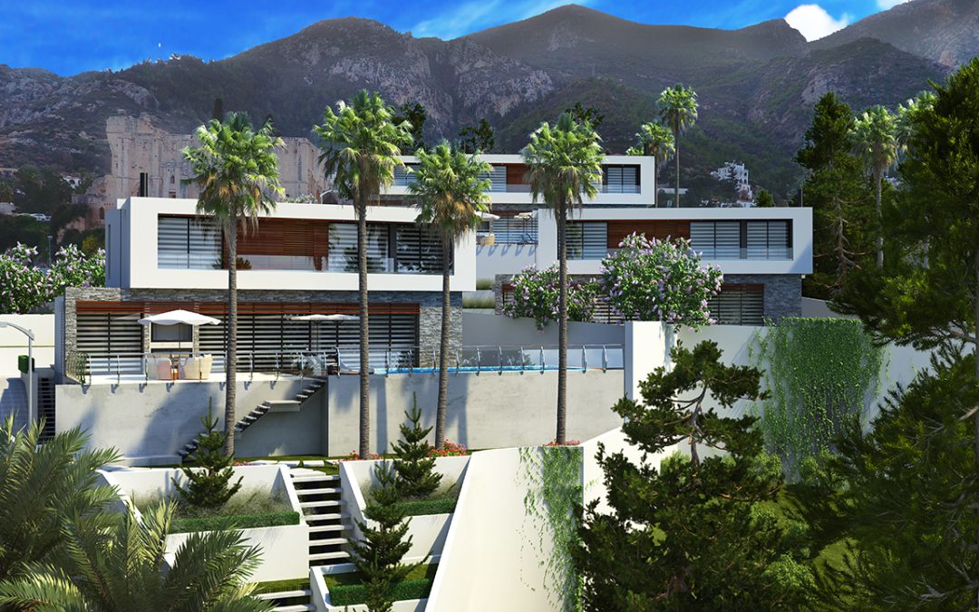 Villa BELLAPAIS VILLAS in Bellapais, Kyrenia Nordzypern kaufen - Luxusimmobilie Mittelmeer Investment