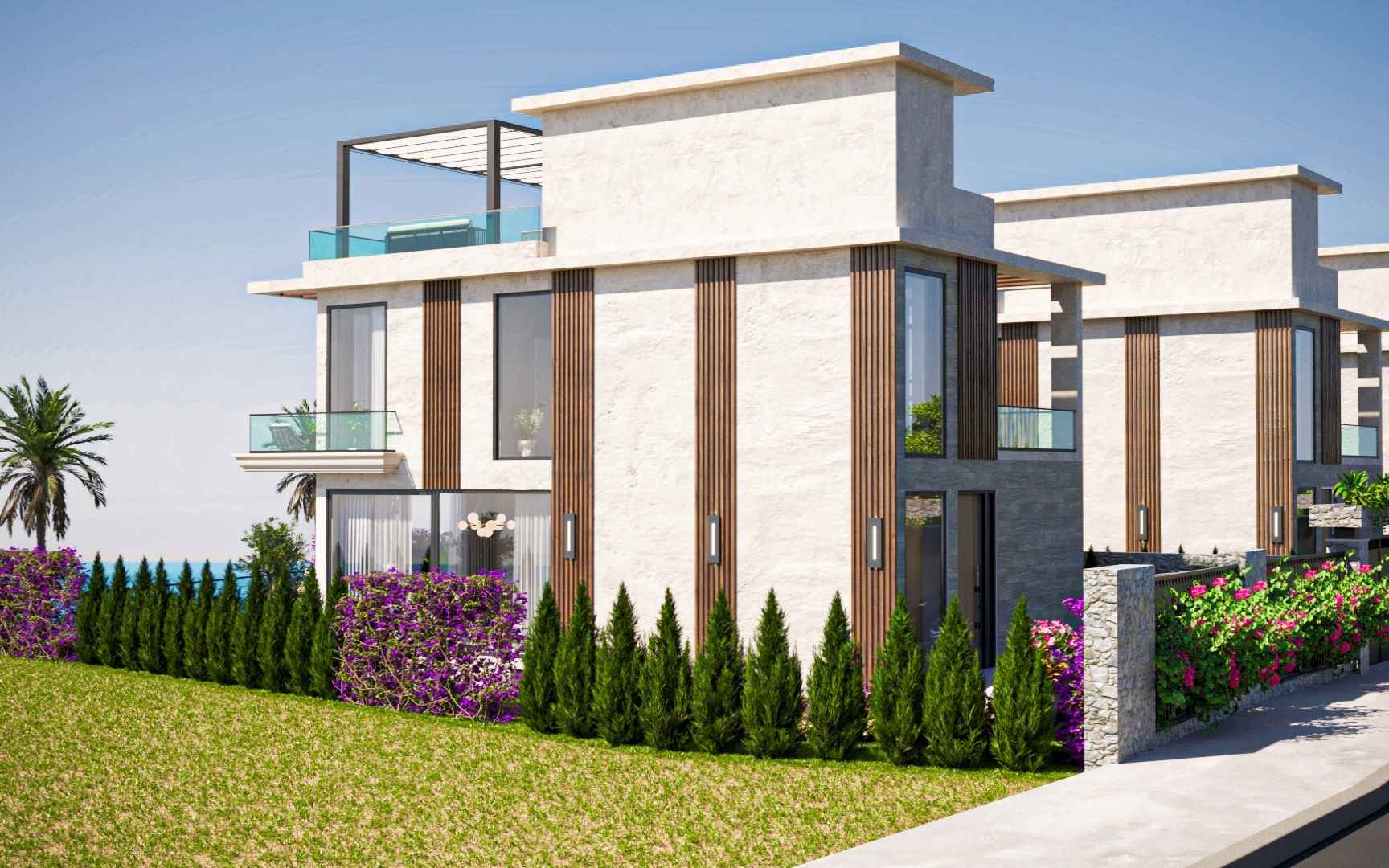 Villa Blue Vista Lapta Nordzypern - Strandnah Wohnung Zypern Immobilien Investment