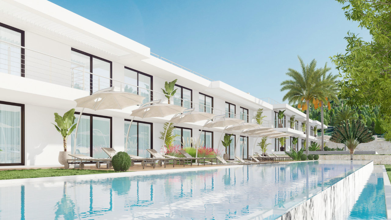 Villa Countryside West Esentepe Nordzypern - Villa mit Pool kaufen Immobilien Investment