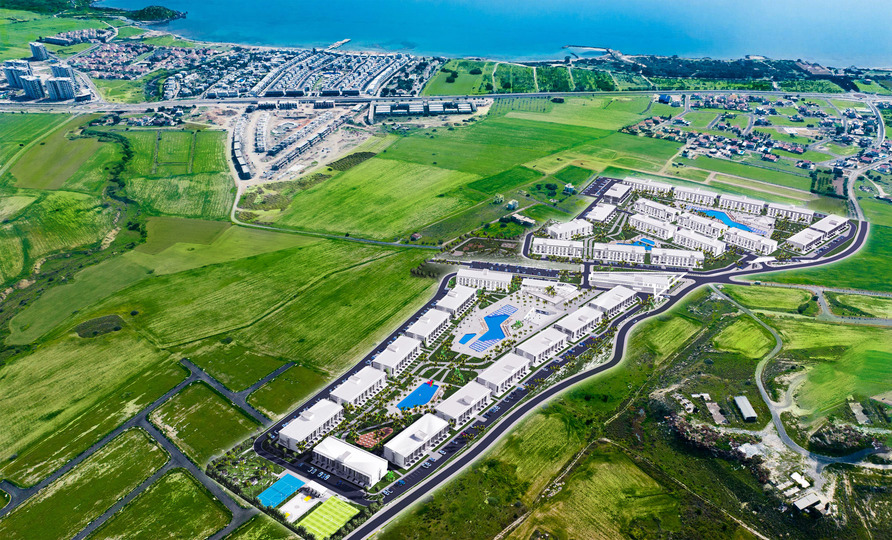 Apartment Courtyard Platinum Iskele Nordzypern - Ferienhaus Kapitalanlage Immobilien Investment