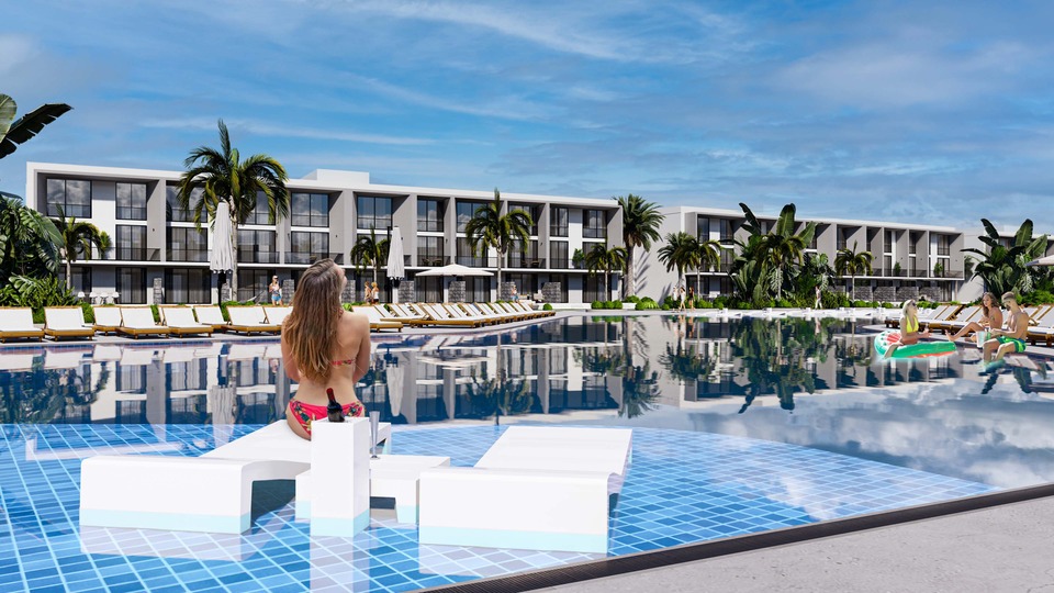 Apartment Courtyard Platinum Iskele Nordzypern - Villa mit Pool kaufen Immobilien Investment