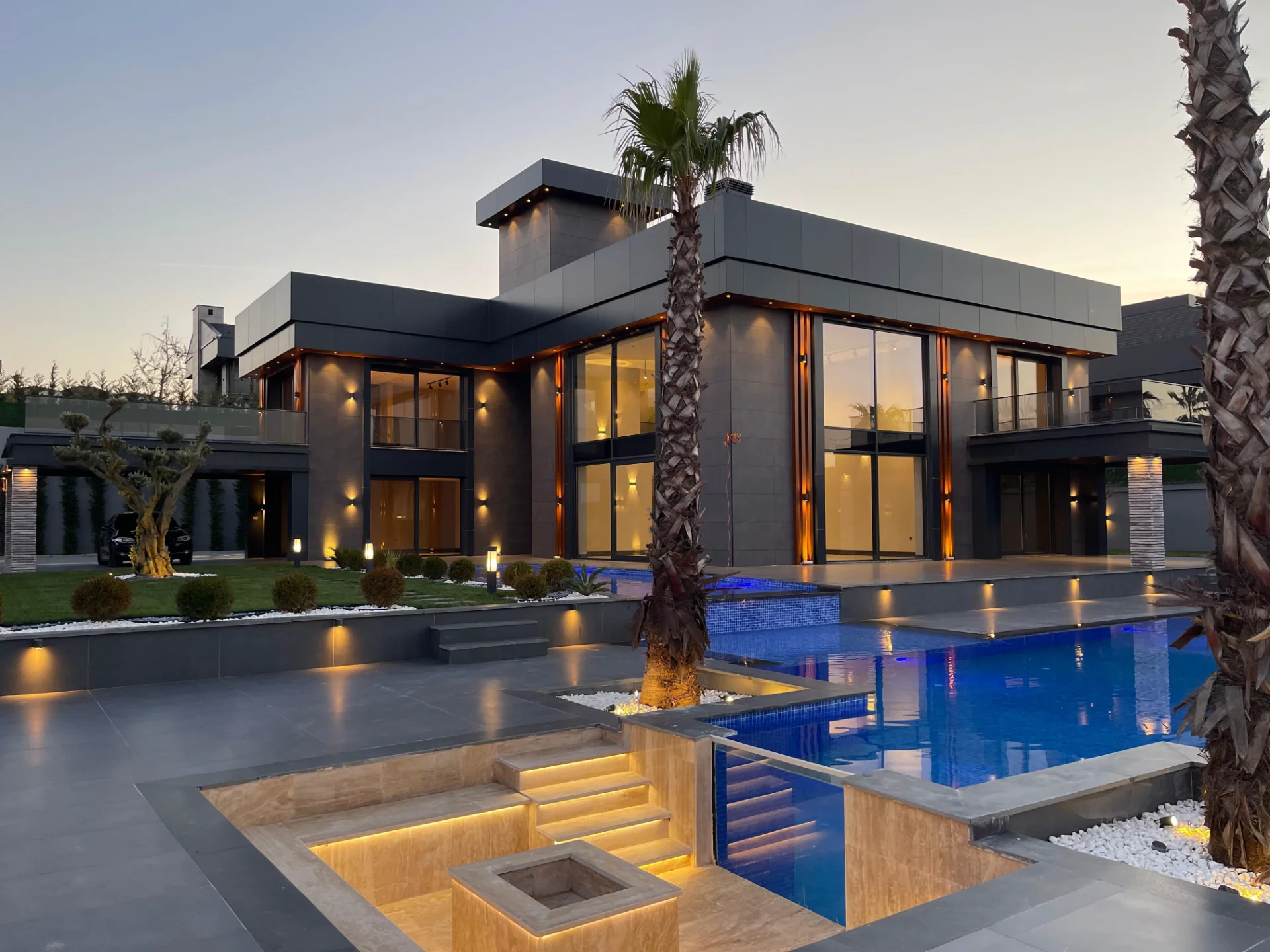 Da Vinci Villagio Kyrenia — Grundstück & Villa mit Bergpanorama