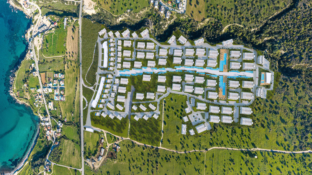 Bungalow Habitat Eco-Village Esentepe Nordzypern - Ferienhaus Kapitalanlage Immobilien Investment