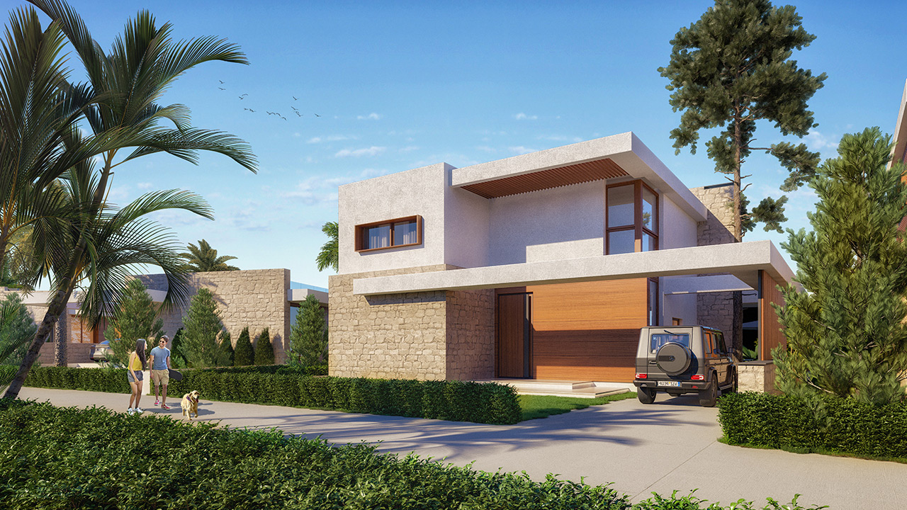 Bungalow Heavens Hill Village Esentepe Nordzypern - Ferienhaus Kapitalanlage Immobilien Investment