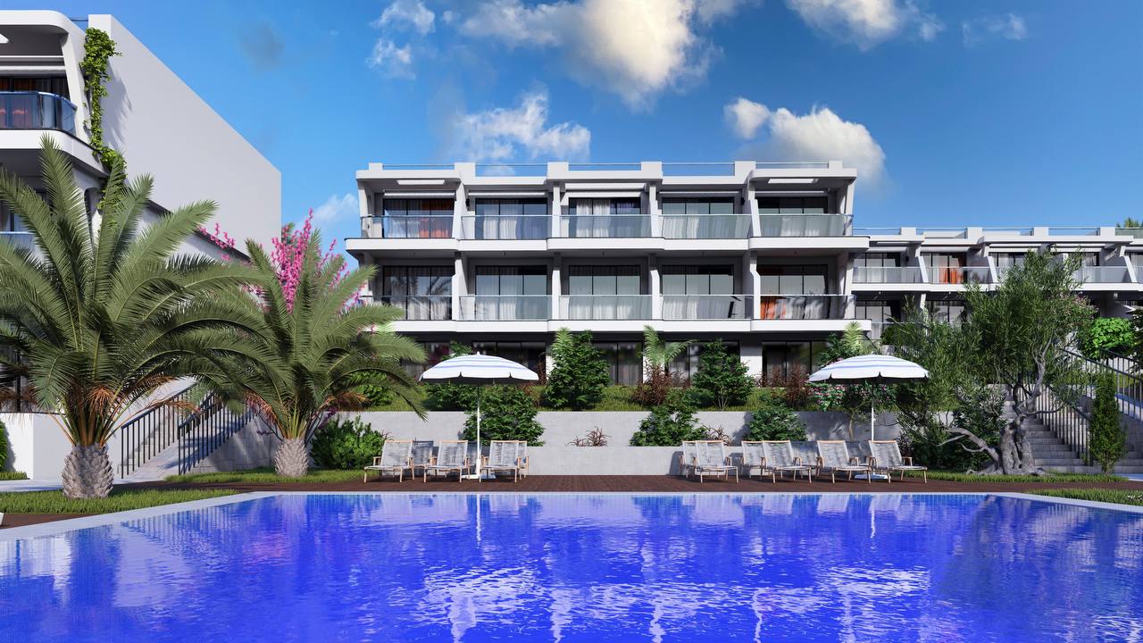 Studio Hillside in Alsancak Nordzypern kaufen - Luxusimmobilie Mittelmeer Investment