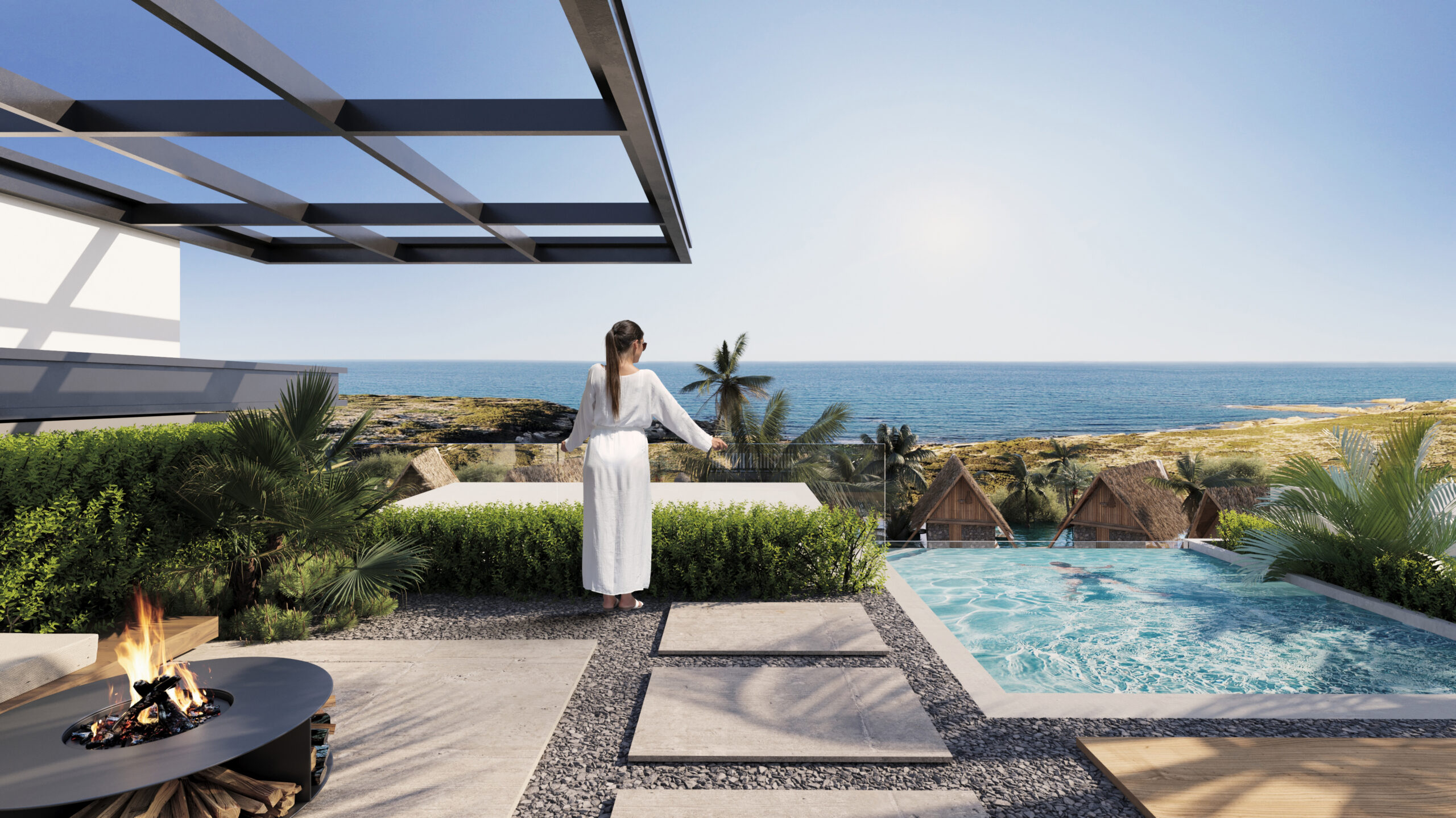 Apartment K-Islands Tatlısu Nordzypern - Meerblick Apartment Mittelmeer Immobilien Investment