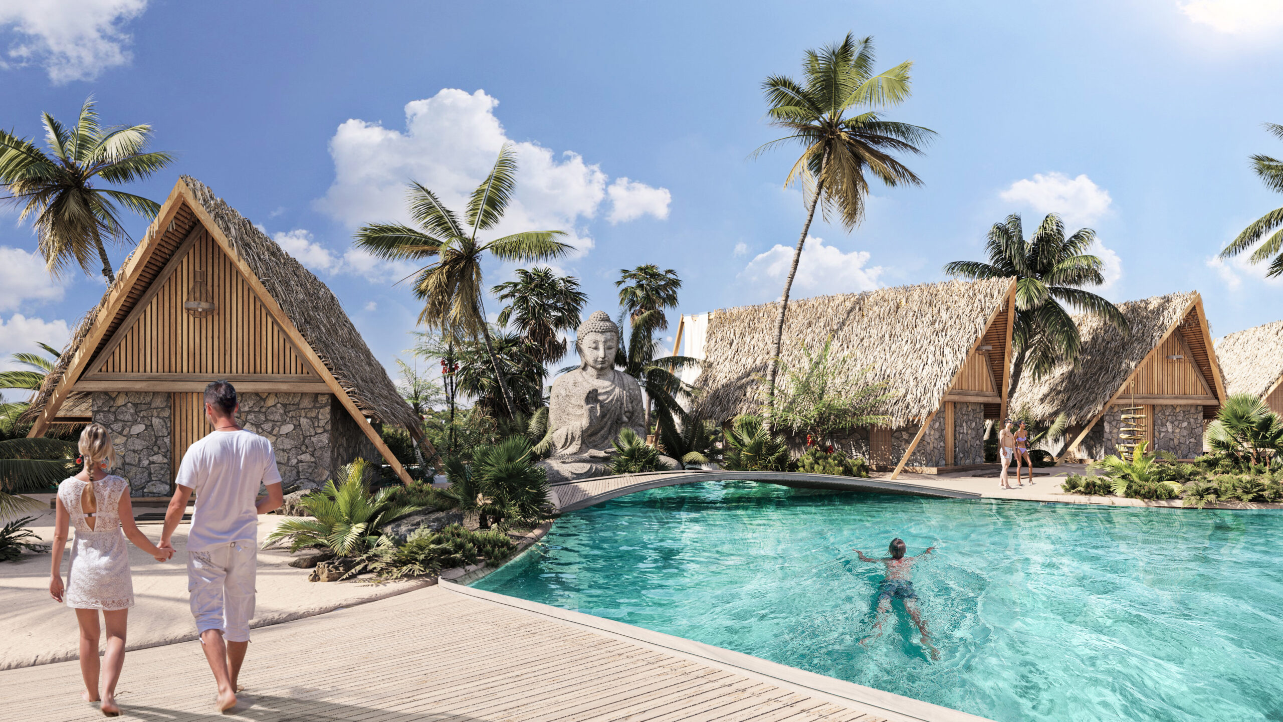 Apartment K-Islands Tatlısu Nordzypern - Villa mit Pool kaufen Immobilien Investment