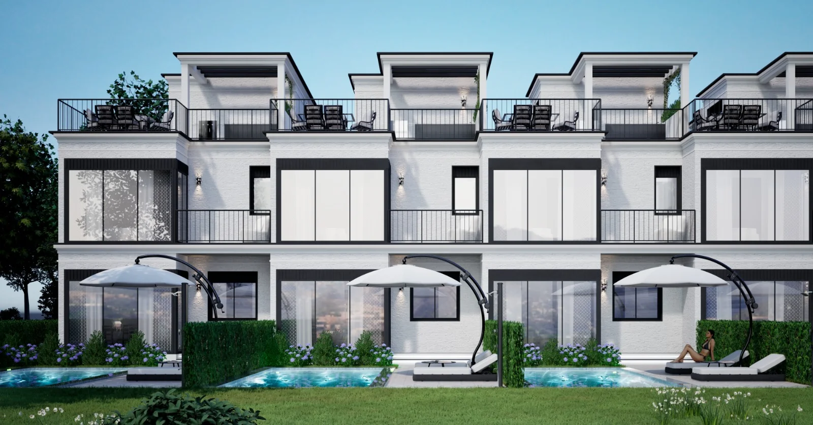 Villa Da Vinci Mare Vita Tatlisu, Gazimagusa Nordzypern - Ferienhaus Kapitalanlage Immobilien Investment