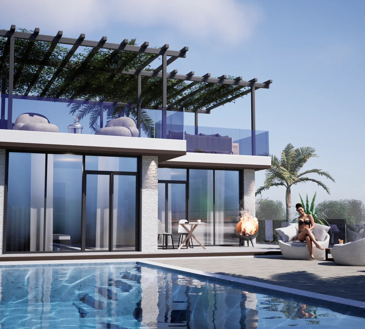 Resort Da Vinci Mountainside Karaagac, Esentepe Nordzypern - Strandnah Wohnung Zypern Immobilien Investment