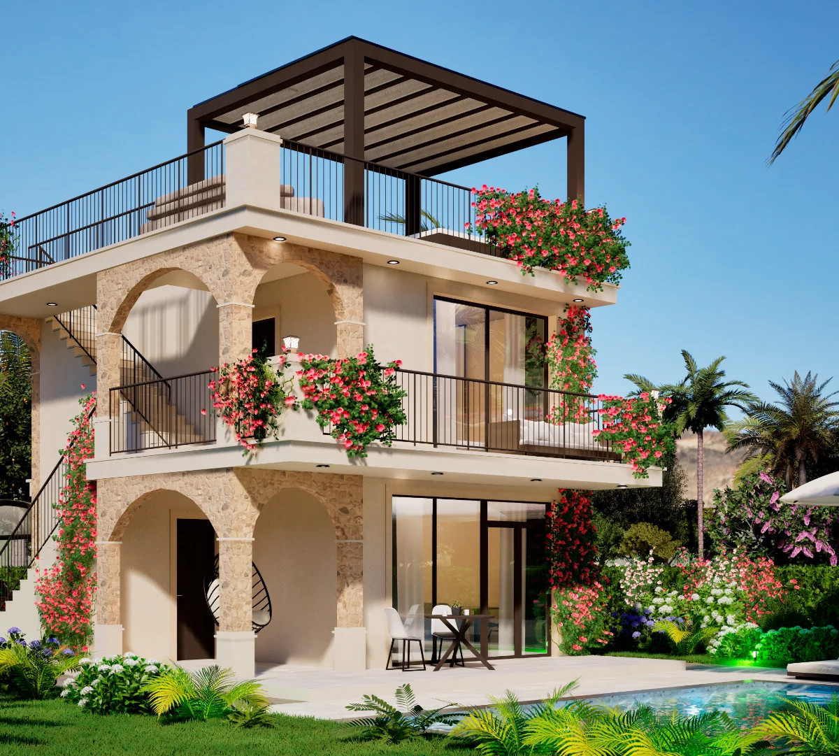 Resort Da Vinci Mountainside Karaagac, Esentepe Nordzypern - Villa mit Pool kaufen Immobilien Investment