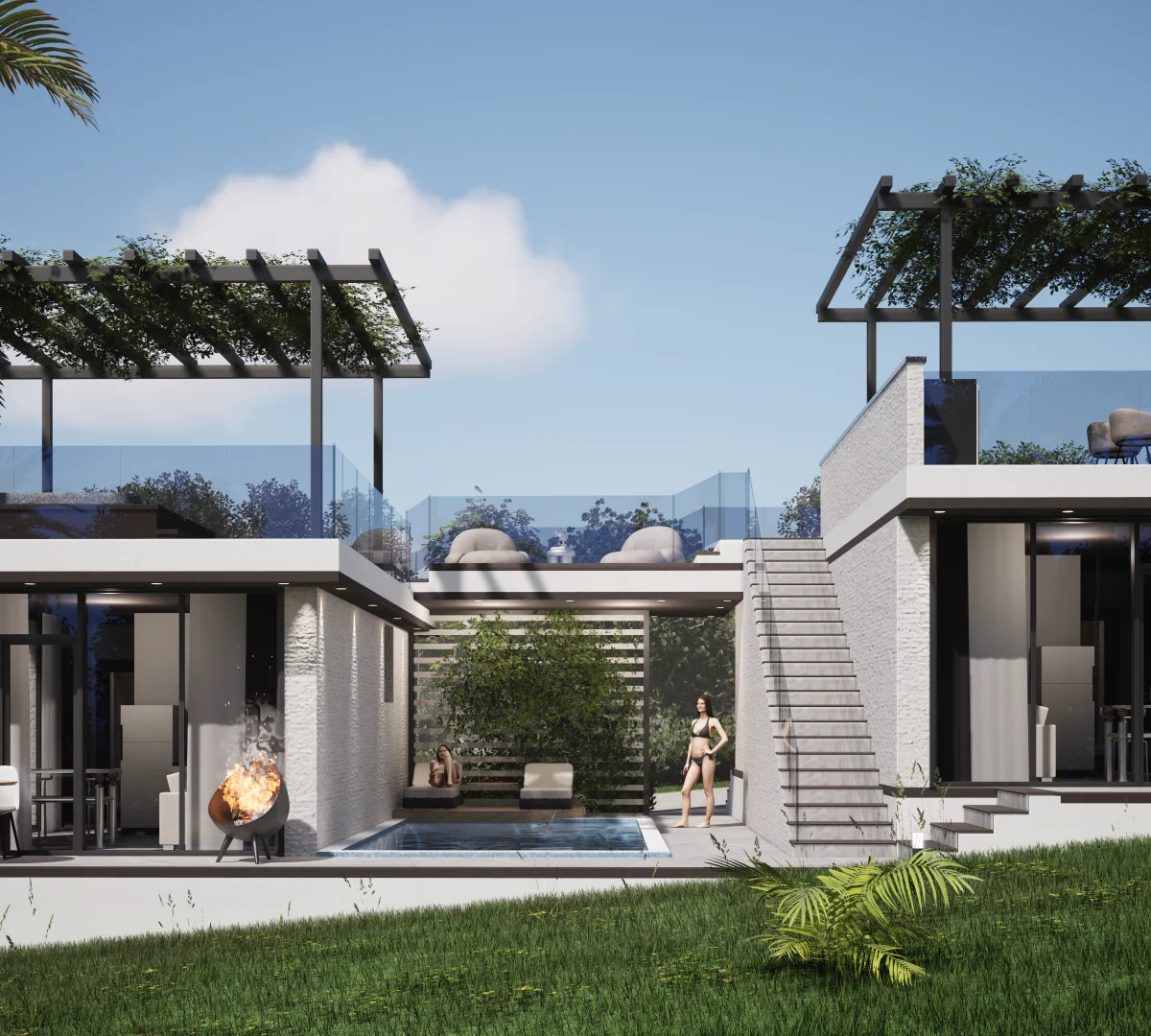 Resort Da Vinci Mountainside Karaagac, Esentepe Nordzypern - Ferienhaus Kapitalanlage Immobilien Investment