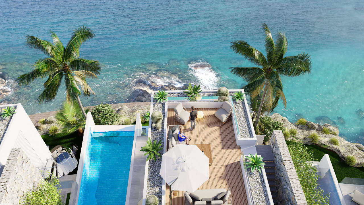 Apartment Natulux Küçükerenköy Nordzypern - Meerblick Apartment Mittelmeer Immobilien Investment