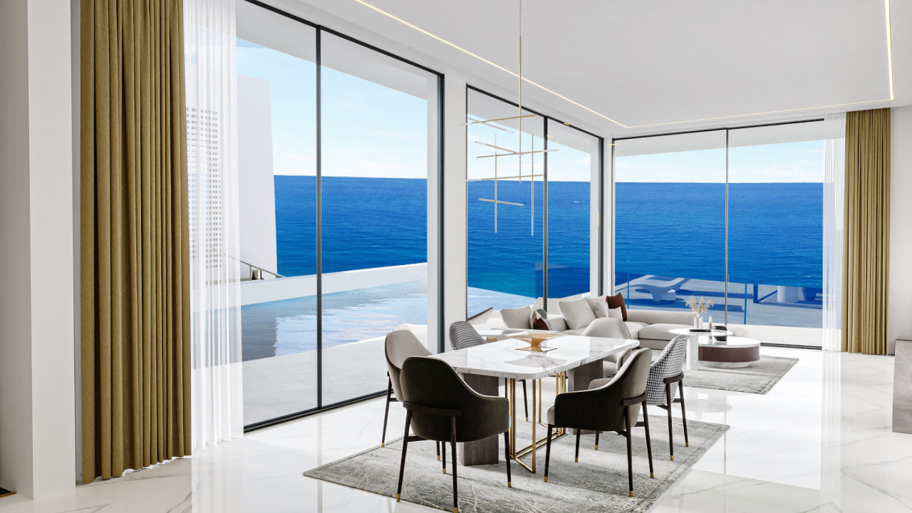 Apartment Natulux Küçükerenköy Nordzypern - Strandnah Wohnung Zypern Immobilien Investment