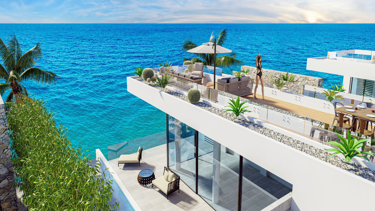 Apartment Natulux Küçükerenköy Nordzypern - Luxusimmobilie kaufen Nordzypern Immobilien Investment