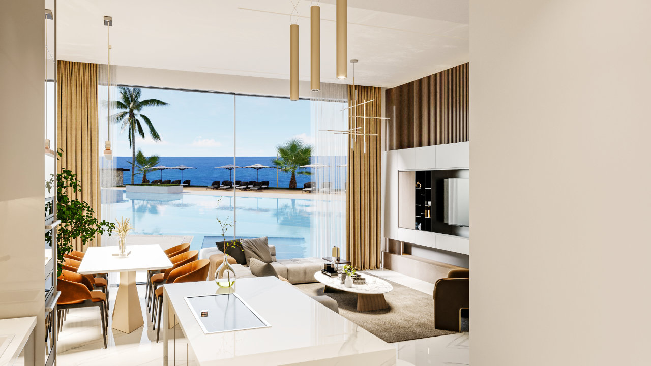 Apartment Natulux Küçükerenköy Nordzypern - Villa mit Pool kaufen Immobilien Investment