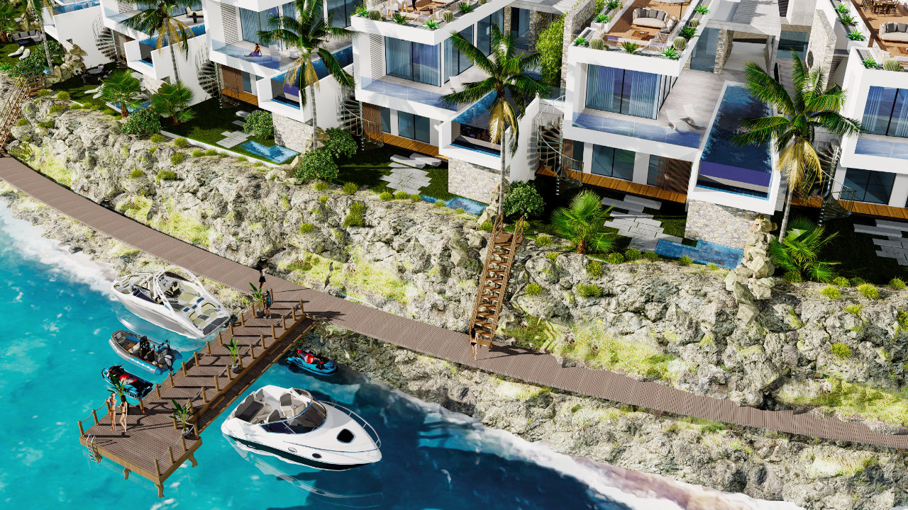 Apartment Natulux Küçükerenköy Nordzypern - Villa mit Pool kaufen Immobilien Investment