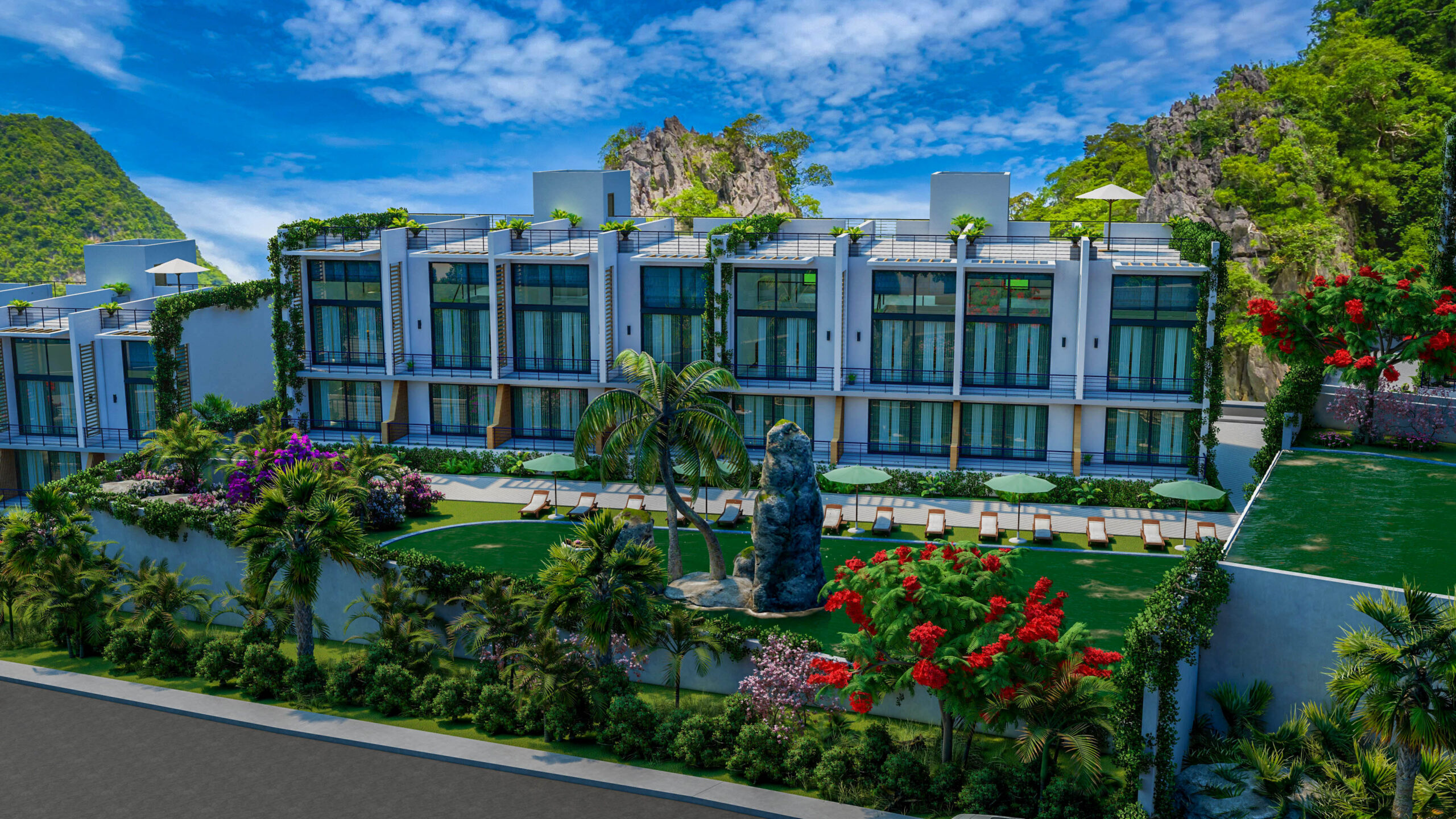 Apartment Phuket Health Resort Esentepe Nordzypern - Villa mit Pool kaufen Immobilien Investment
