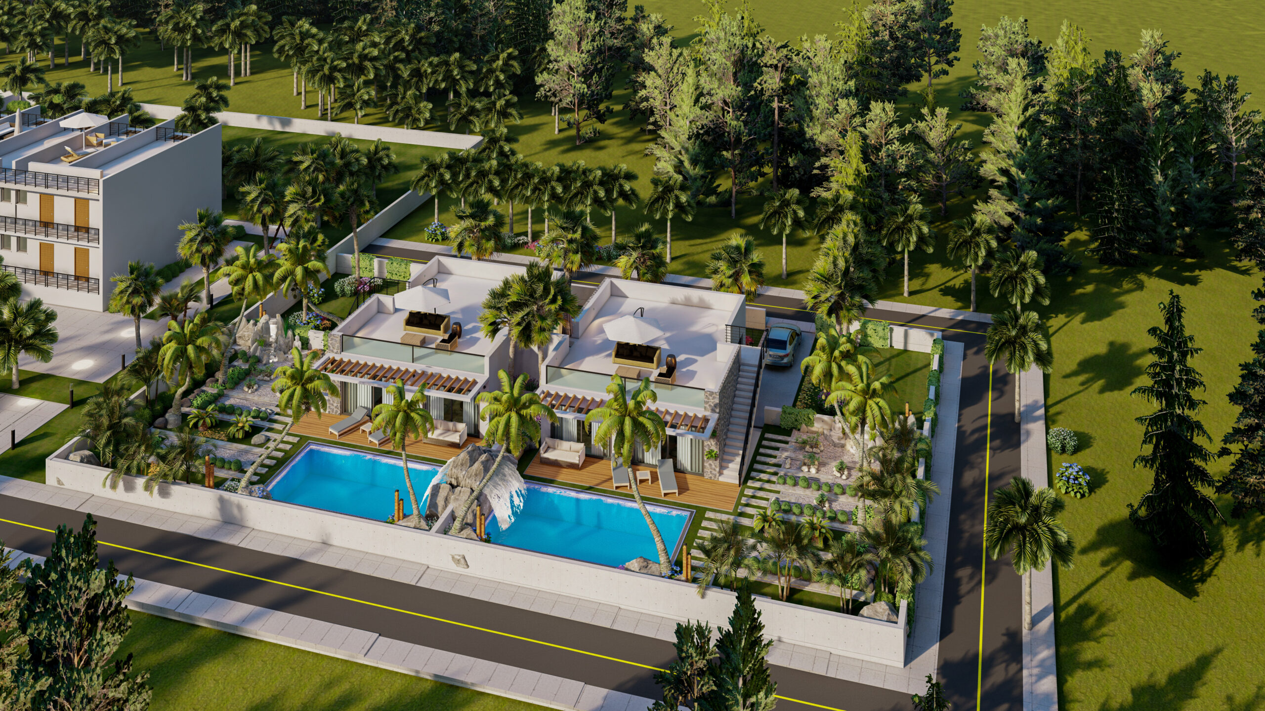 Apartment Phuket Health Resort Esentepe Nordzypern - Meerblick Apartment Mittelmeer Immobilien Investment