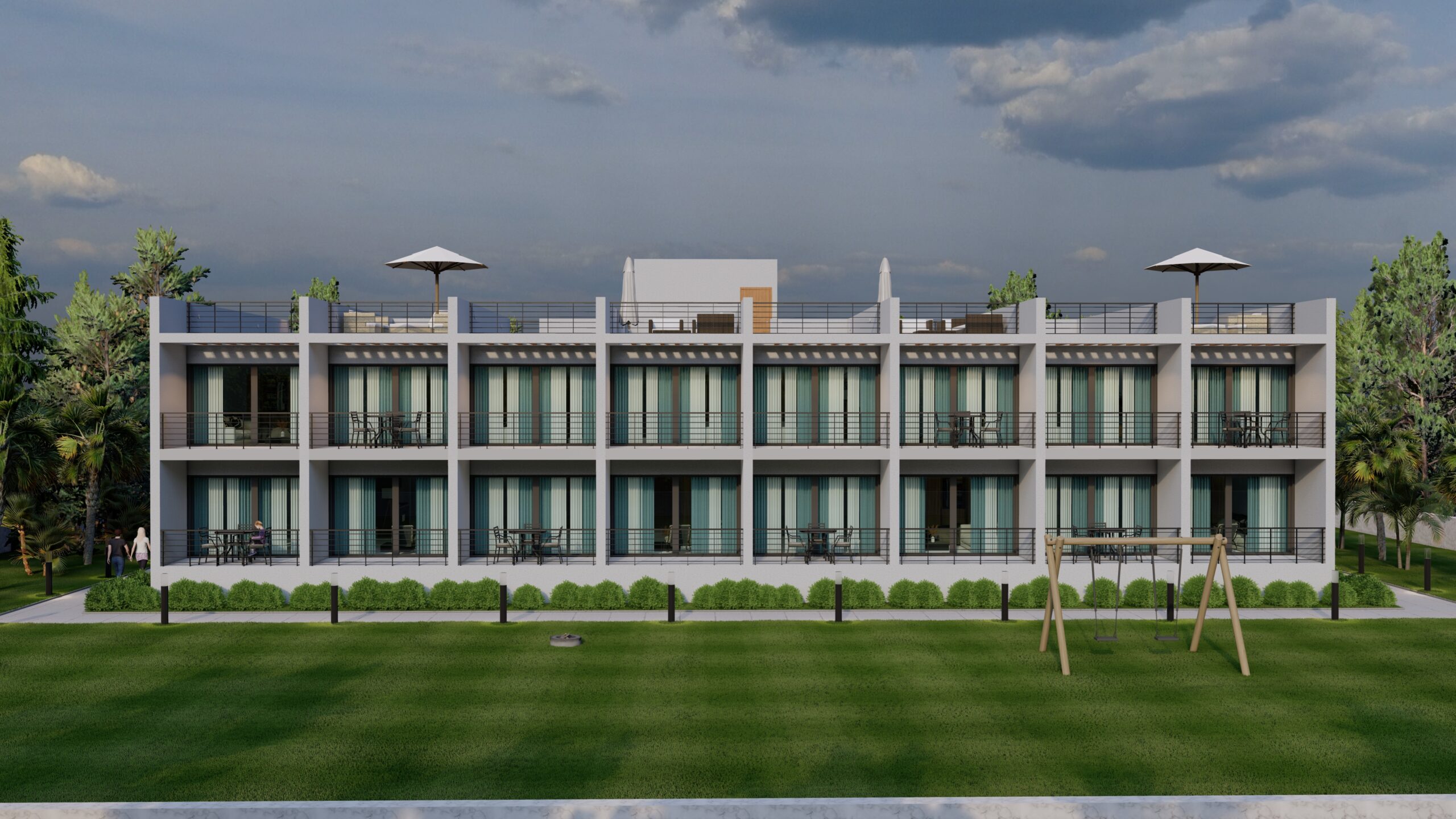 Apartment Phuket Health Resort Esentepe Nordzypern - Ferienhaus Kapitalanlage Immobilien Investment