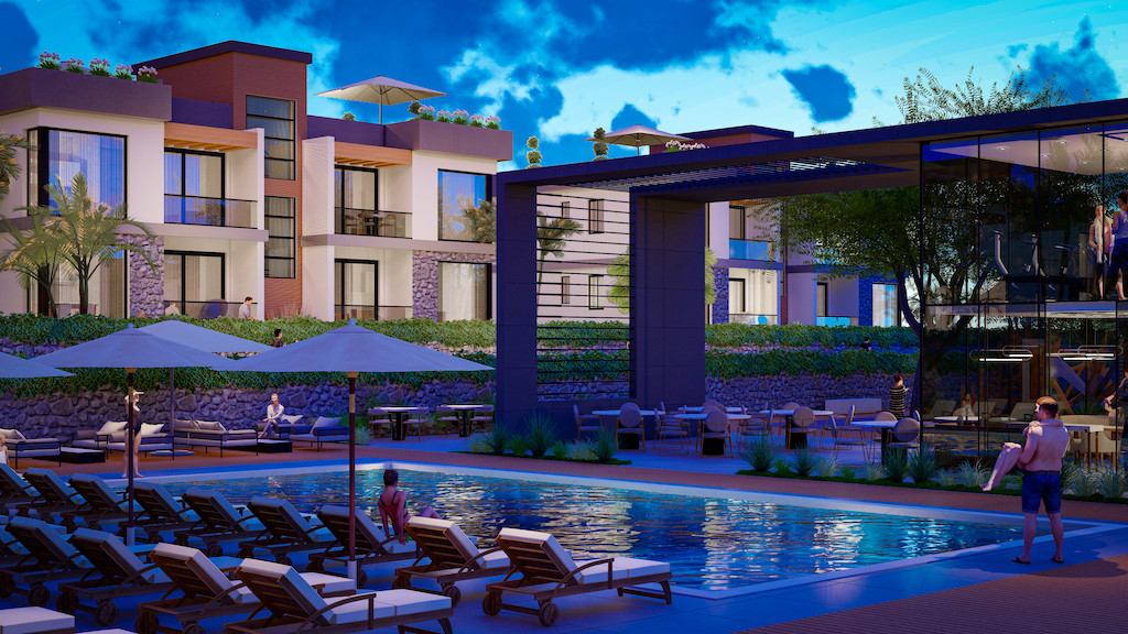 Penthouse Sky Park in Iskele Nordzypern kaufen - Luxusimmobilie Mittelmeer Investment