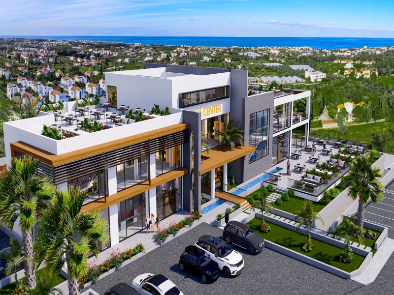 Apartment Spectra Lapta Nordzypern - Meerblick Apartment Mittelmeer Immobilien Investment