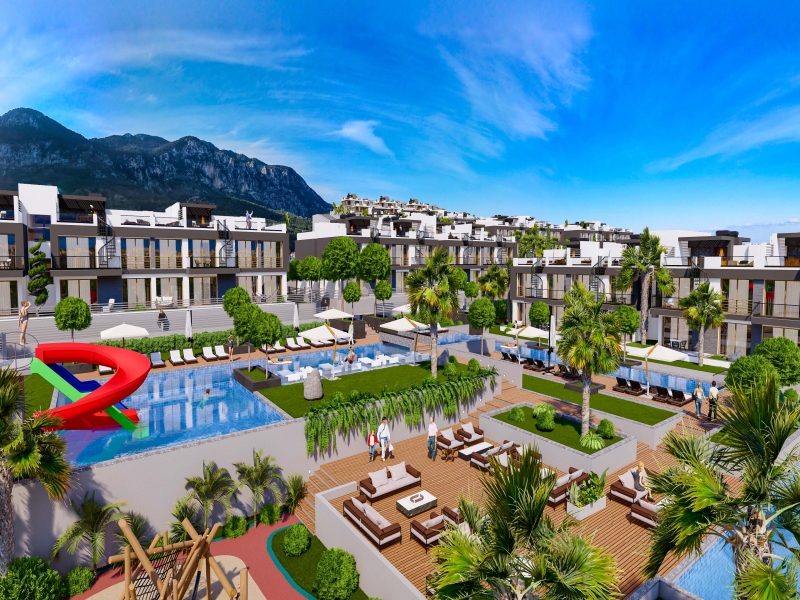 Apartment Spectra Lapta Nordzypern - Strandnah Wohnung Zypern Immobilien Investment