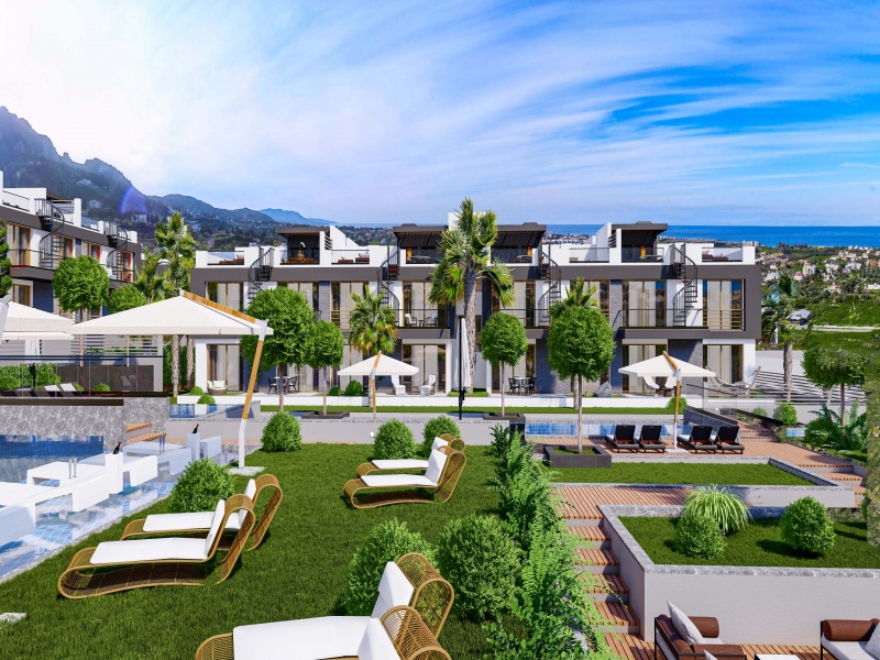 Apartment Spectra Lapta Nordzypern - Rentabel Vermietung Nordzypern Immobilien Investment