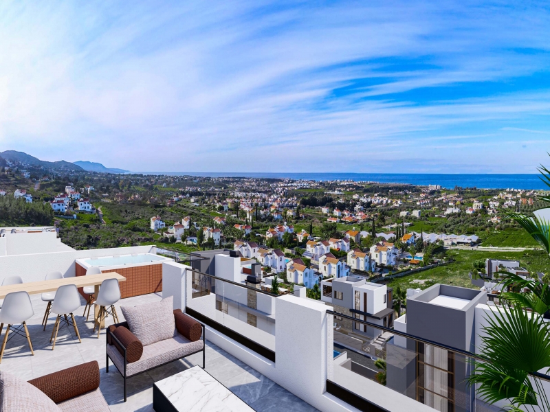 Apartment Spectra Lapta Nordzypern - Strandnah Wohnung Zypern Immobilien Investment